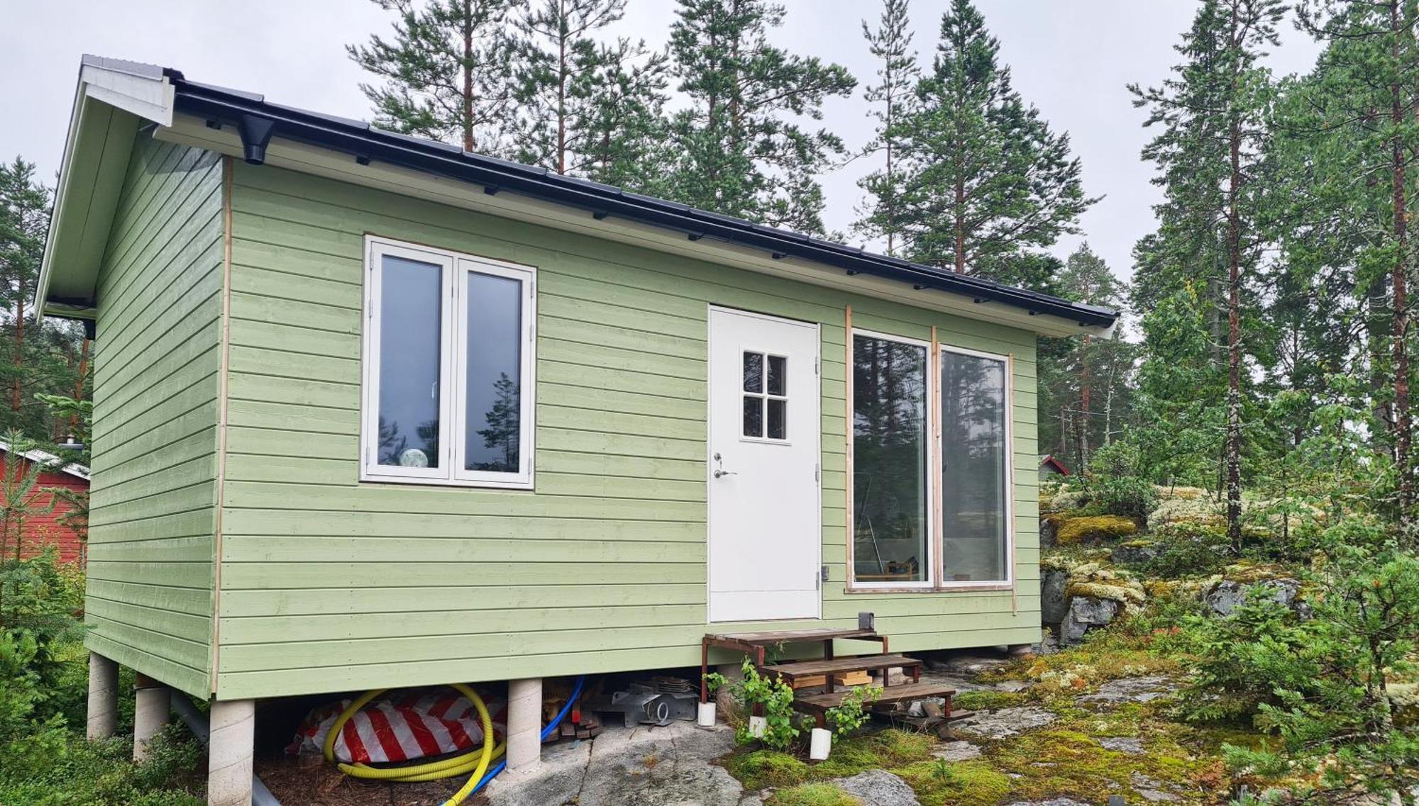 Gaeststuga Norafjaerden Sandoverken Buitenkant foto
